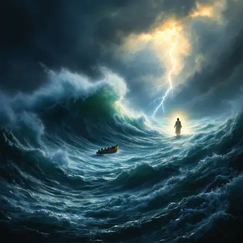 Jesus Walks on Water